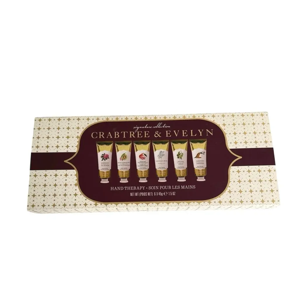 New in box Crabtree & Evelyn sealed hand therapy creams (6)